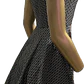 Vestido Coctail Flare Estructurado Jaquard BB DAKOTA (XS) COMO NUEVO - Miniatura 6