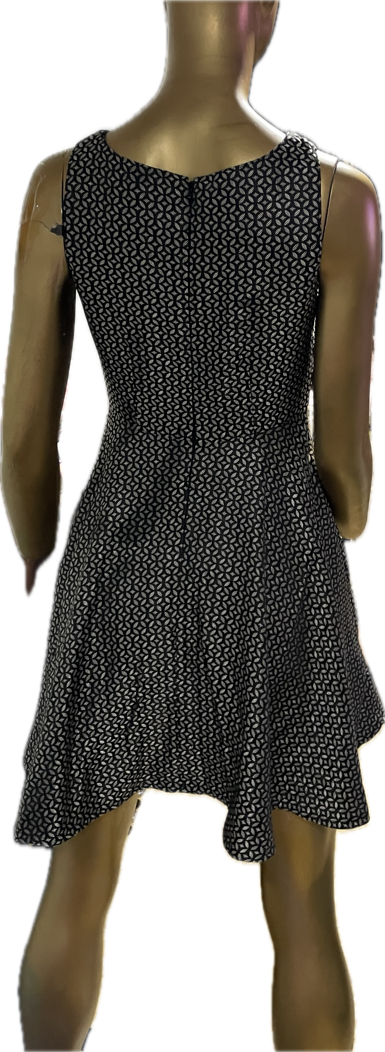 Vestido Coctail Flare Estructurado Jaquard BB DAKOTA (XS) COMO NUEVO 7
