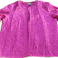 Blazer Sedoso Ranurado Pink Mandarin Pintuck CHICO'S (L) COMO NUEVO - thumbnail 2