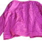 Blazer Sedoso Ranurado Pink Mandarin Pintuck CHICO'S (L) COMO NUEVO - thumbnail 3