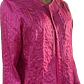 Blazer Sedoso Ranurado Pink Mandarin Pintuck CHICO'S (L) COMO NUEVO - thumbnail 6