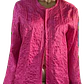 Blazer Sedoso Ranurado Pink Mandarin Pintuck CHICO'S (L) COMO NUEVO - thumbnail 7