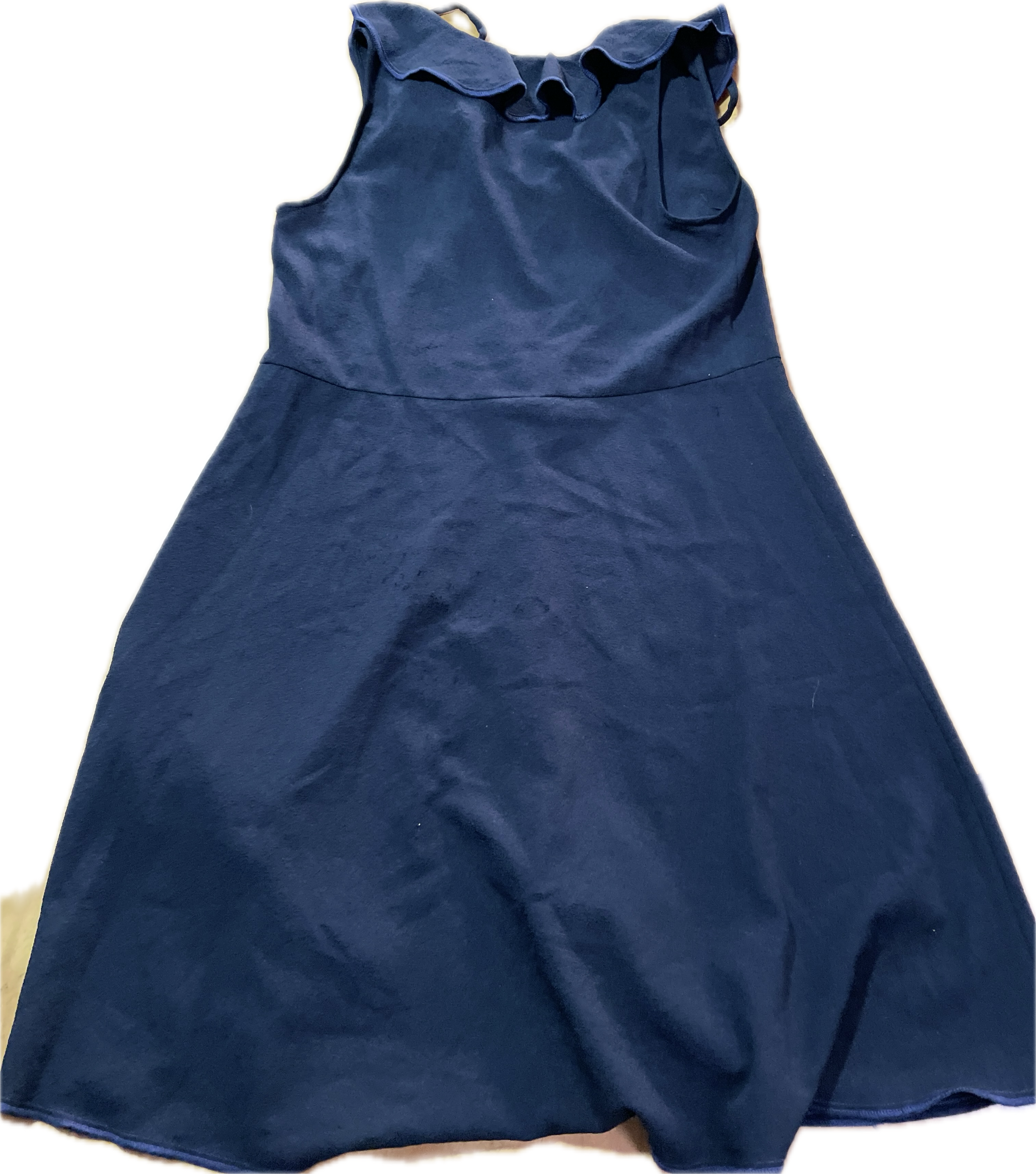 Vestido A-Line Cuello Volantes Crepé SEE BY CHLOE (L)  3