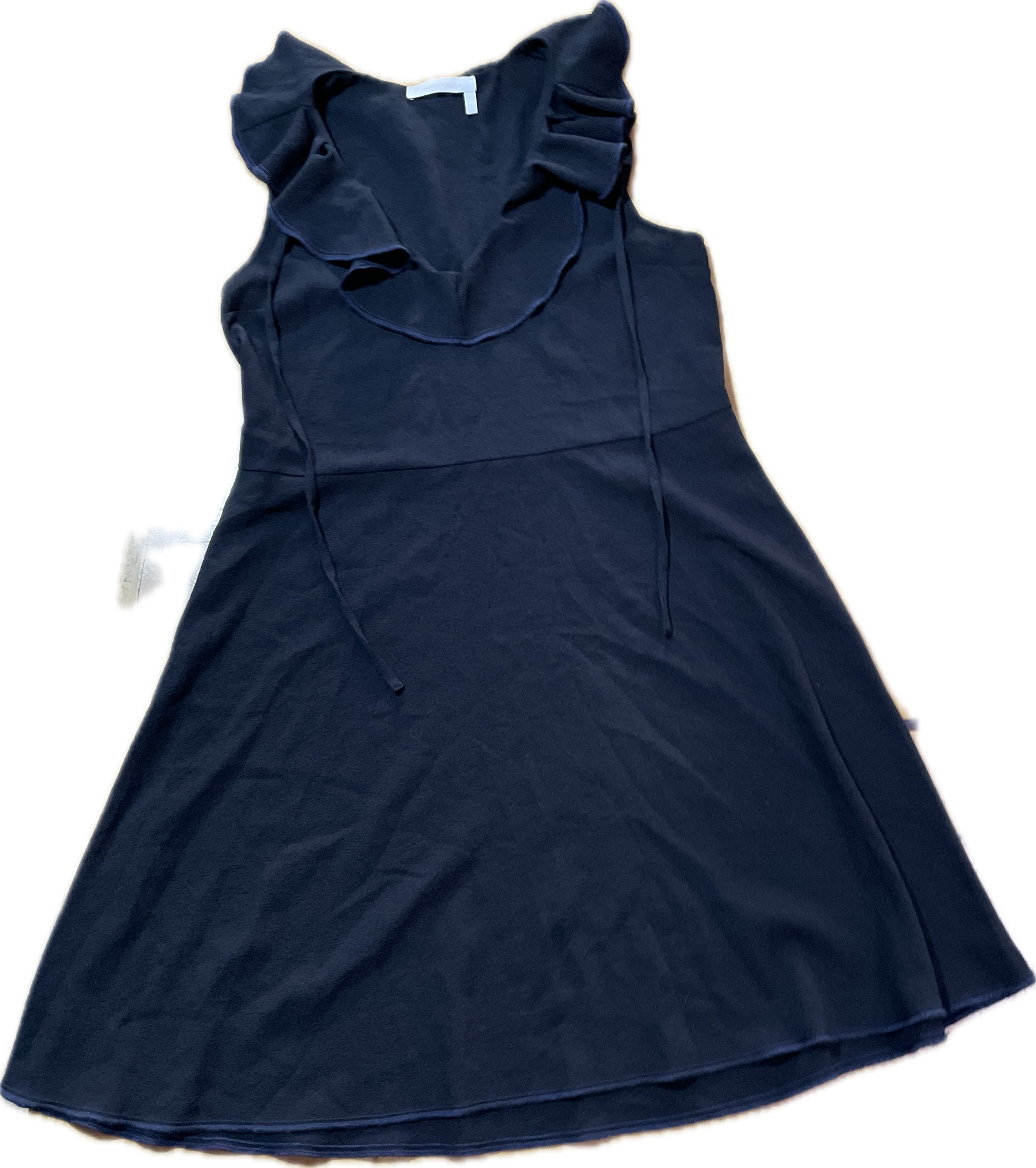 Vestido A-Line Cuello Volantes Crepé SEE BY CHLOE (L)  4