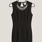 Vestido Little Black Dress Collar Plata H&M (XS) - Miniatura 2