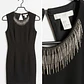 Vestido Little Black Dress Collar Plata H&M (XS) - Miniatura 3