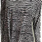 Top Zebra Print Drapeado Stretch MICHAEL KORS (M) - Miniatura 2