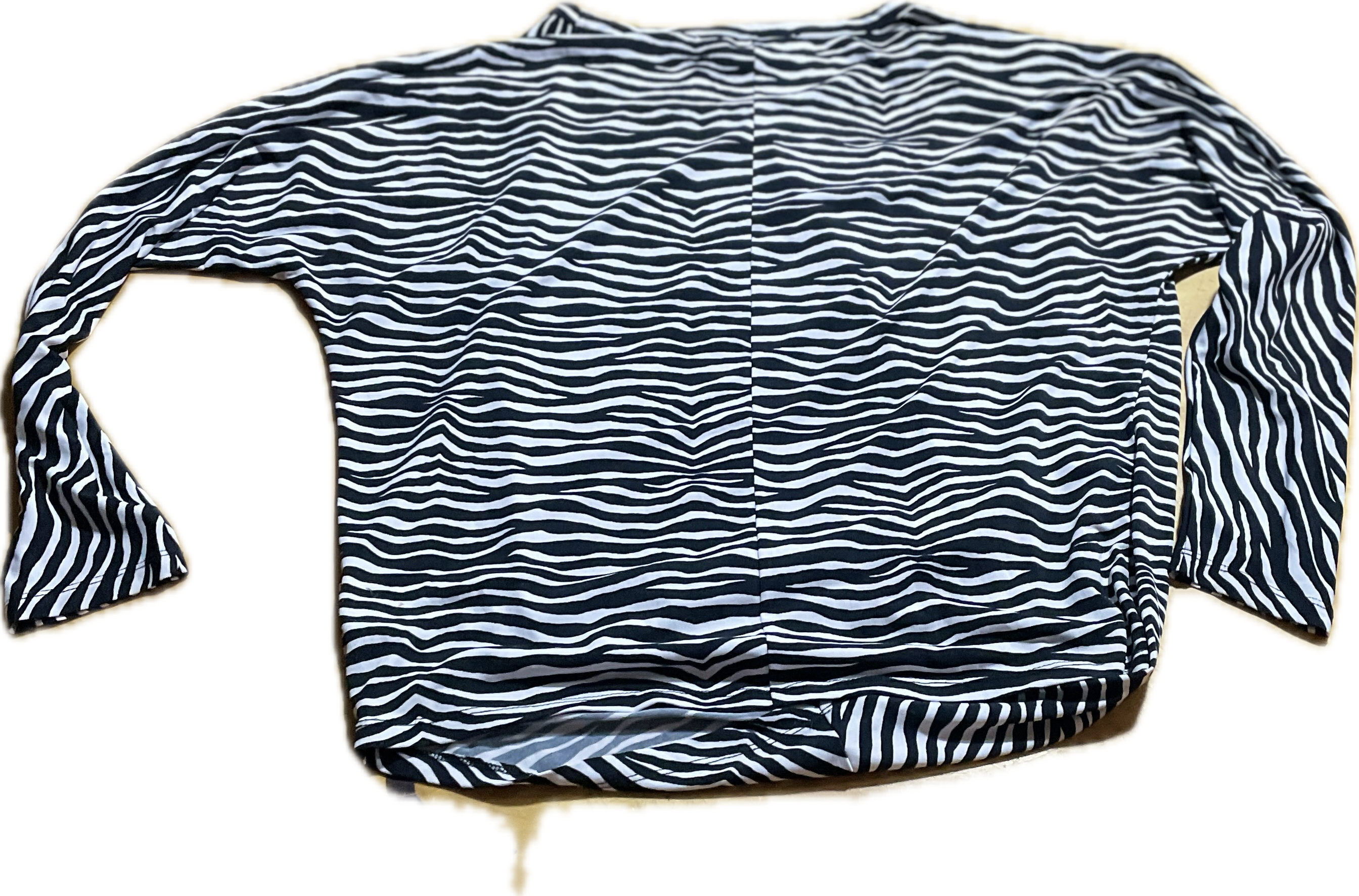 Top Zebra Print Drapeado Stretch MICHAEL KORS (M) 4