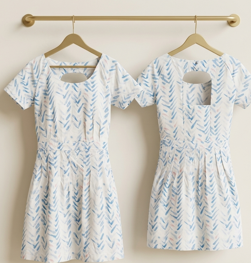 Vestido Estampado REISS (M)  2