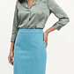 Falda The Pencil Skirt 70% Lana J.CREW (M) NUEVO - Miniatura 1