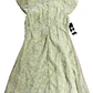 Vestido Tea Dress Floral Chifón Brillos DKNY (XXS) NUEVO CON ETIQUETAS - thumbnail 2