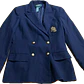 Blazer Double Breasted Insignia Clásico 100% Lana RALPH LAUREN (M)   - thumbnail 4