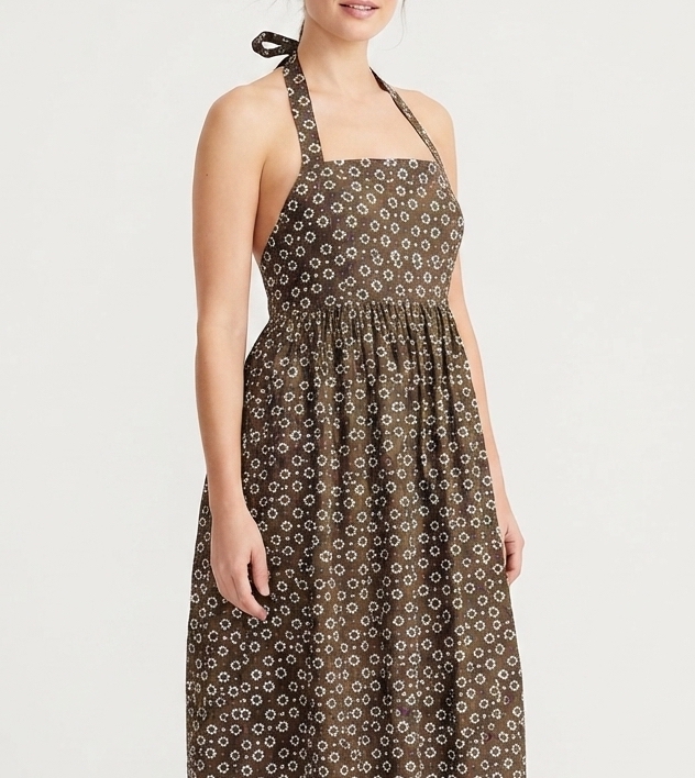 Vestido Halter J. CREW (M) NUEVO CON ETIQUETAS 1