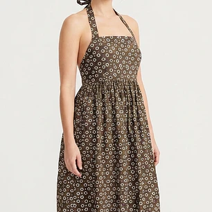 Vestido Halter J. CREW  (L) NUEVO CON ETIQUETAS