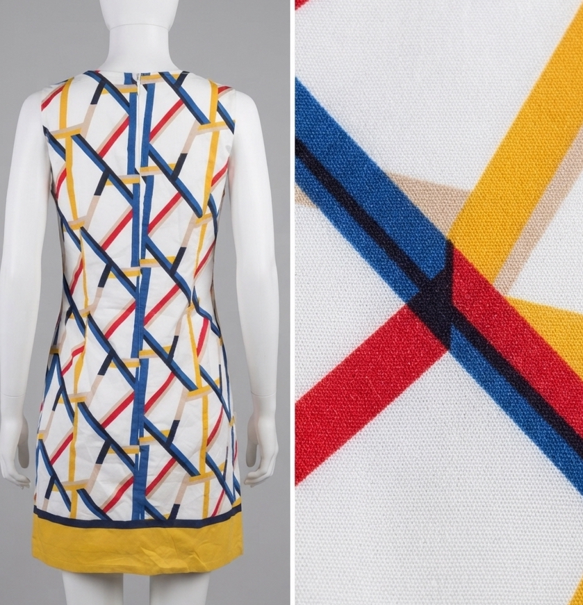 Vestido Shift Geométrico Multicolor Sweet Miss (S) SHOWROOM 3