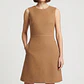 Vestido Corto Camel Sin mangas J. CREW (S) NUEVO CON ETIQUETAS  - Miniatura 1