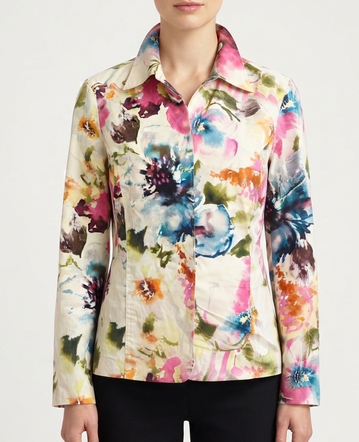 Blazer Estampado Floral COLDWATER CREEK  (S) SHOWROOM 3