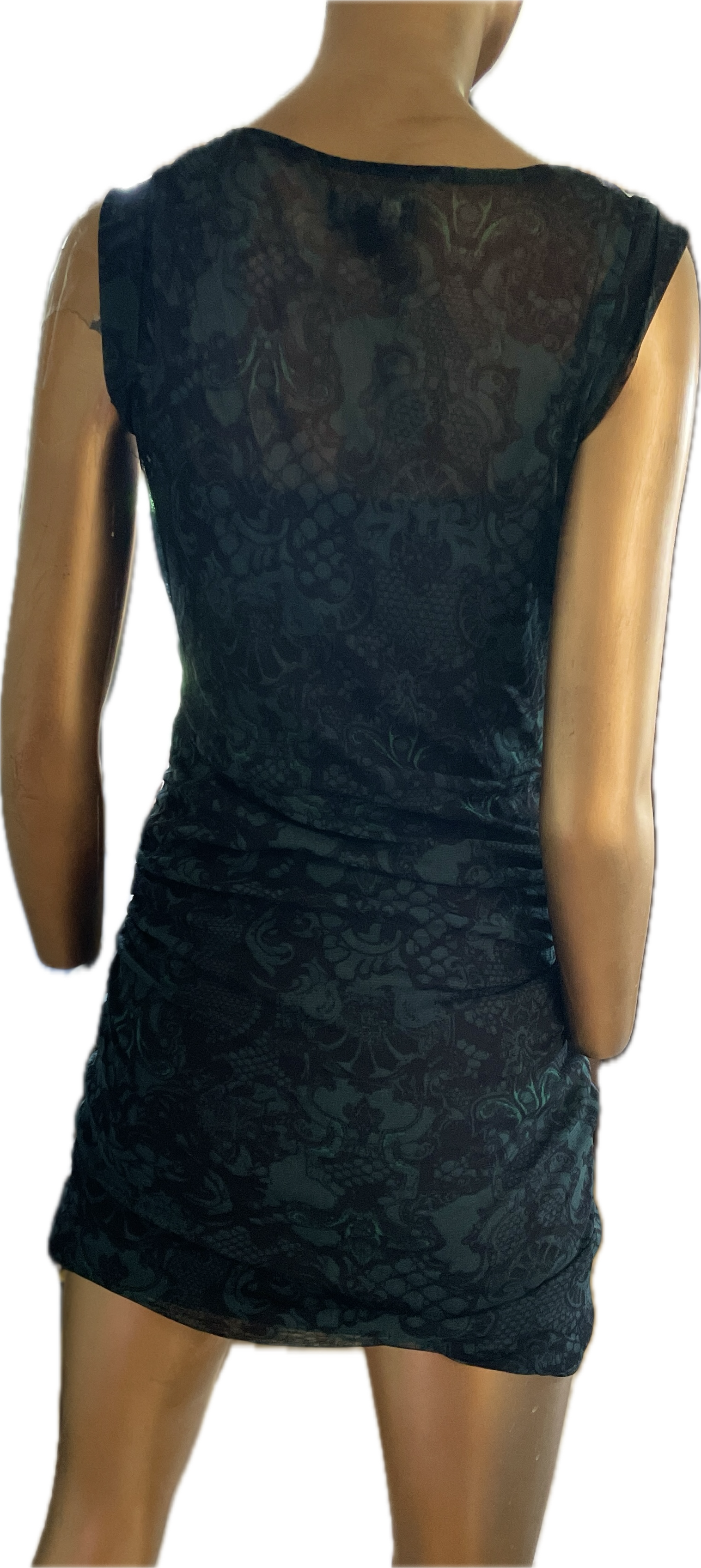 Vestido Bodycon Malla Fruncido Lateral MEXX (M) SHOWROOM 3