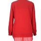 Blusa de Gasa Asimétrica BISOU BISOU (M) NUEV0 CON ETIQUETAS - Miniatura 5