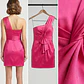 Vestido Satén Rosa Fucsia  BCBGMAXAZRIA (M) SHOWROOM - thumbnail 2