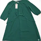 Vestido Chifón Capas Crepe SUITE BLANCO (S) NUEVO CON ETIQUETAS - Miniatura 3
