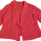 Blazer Manga Roll Up Crepe Rebecca Jacket Pink NONI B (XL) NUEVO CON ETIQUETAS - Miniatura 4