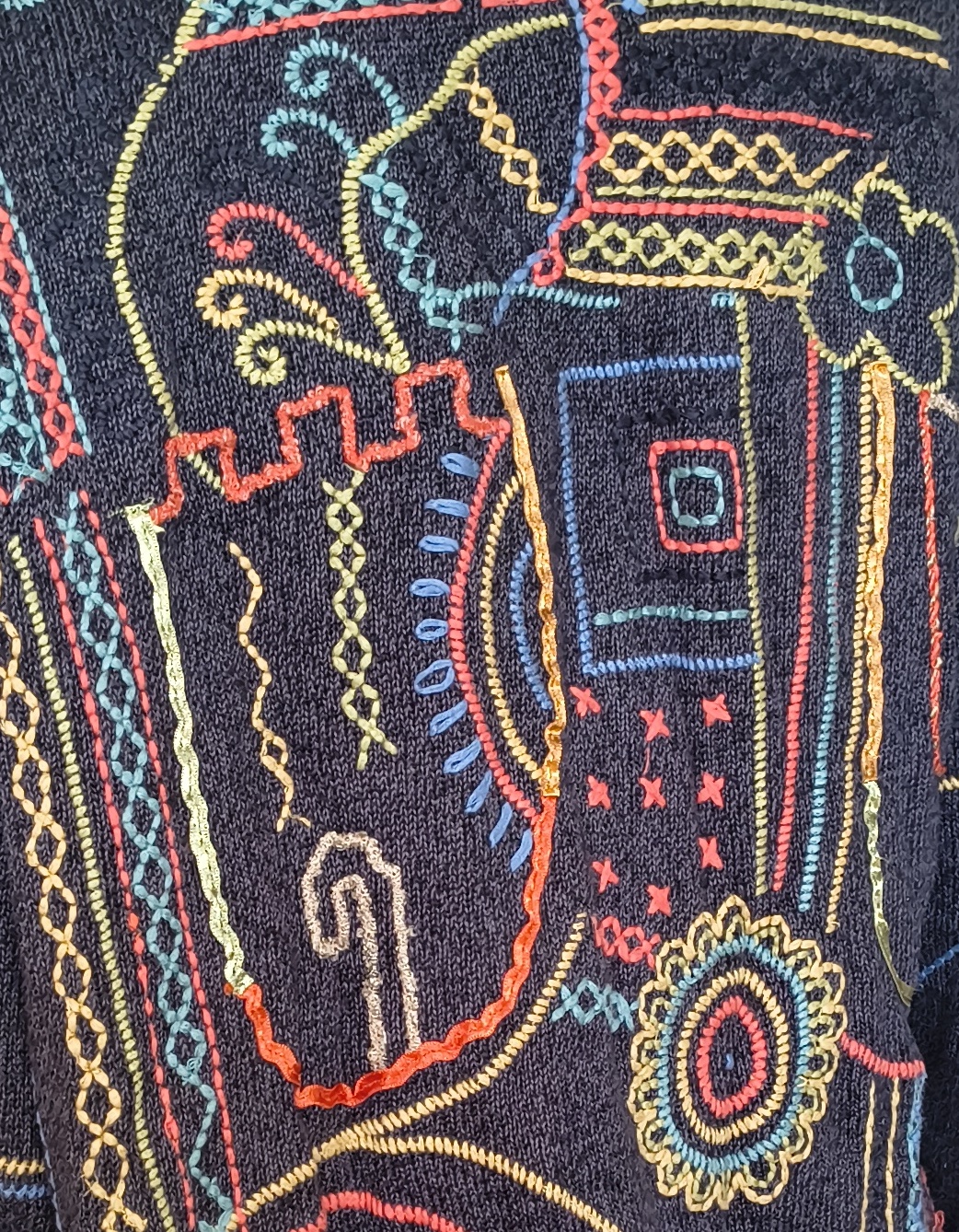 Chaqueta Cardigan Bordados  CHICO'S (M) SHOWROOM 4