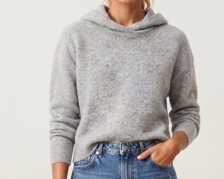 Poleron con Capucha TOPSHOP (S) NUEVO CON ETIQUETAS 1
