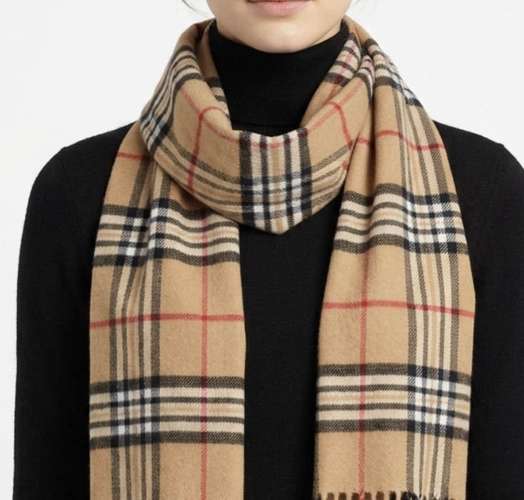 Bufanda 100% Cachemira Nova Check MADE IN SCOTLAND (TU) SHOWROOM 1