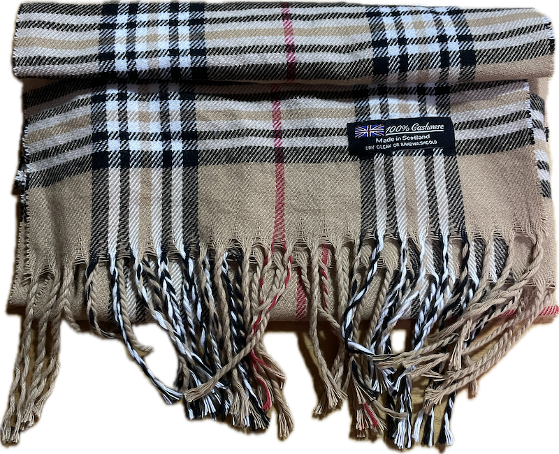 Bufanda 100% Cachemira Nova Check MADE IN SCOTLAND (TU) SHOWROOM 3