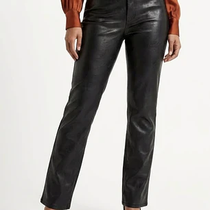 Pantalón Cuero Vegano High-Rise GAP (S) NUEVO CON ETIQUETAS