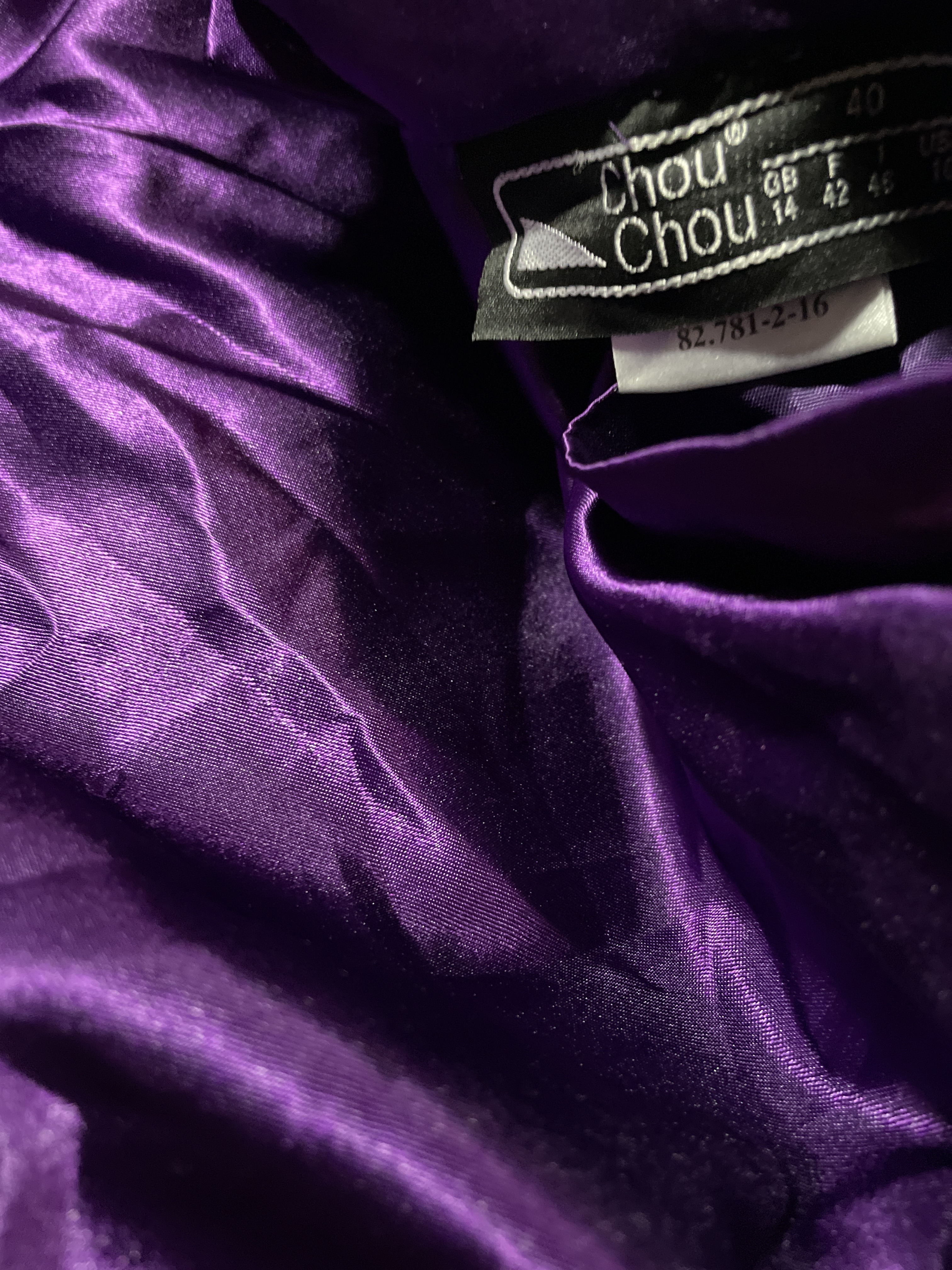 Falda Maxi Gala Satin Dreapeado Romántica CHOU CHOU JAPAN (M) NUEVO 2