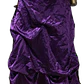 Falda Maxi Gala Satin Dreapeado Romántica CHOU CHOU JAPAN (M) NUEVO - thumbnail 4