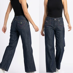Jeans 100% Algodon Tex By MAX AZRIA (M. 40) NUEVO CON ETIQUETA 