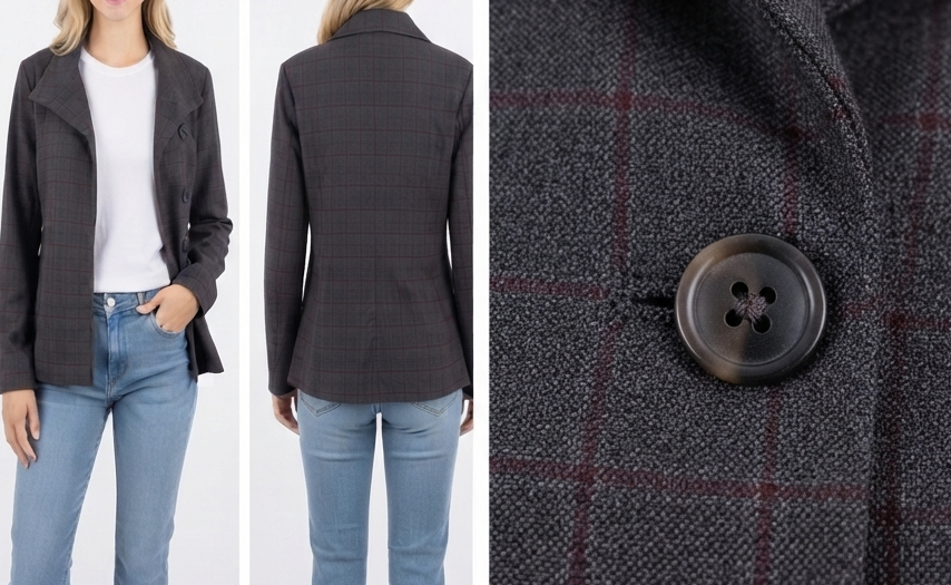 Abrigo Blazer  KENSIES (S) NUEVO CON ETIQUETA 2