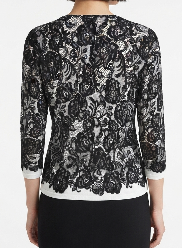 Cardigan con Roseton WHITE HOUSE BLACK MARKET (S) SHOWROOM 2