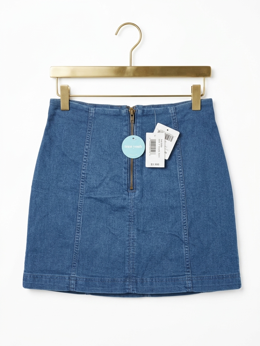 Minifalda FREE PEOPLE (S) NUEVO CON ETIQUETAS 3
