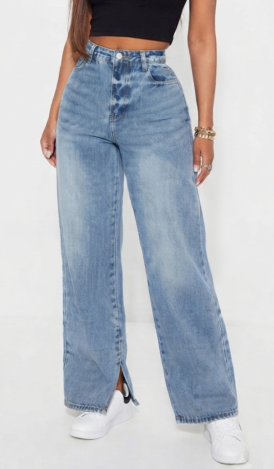Jeans Largos FASHION NOVA (S) NUEVO CON ETIQUETAS 1