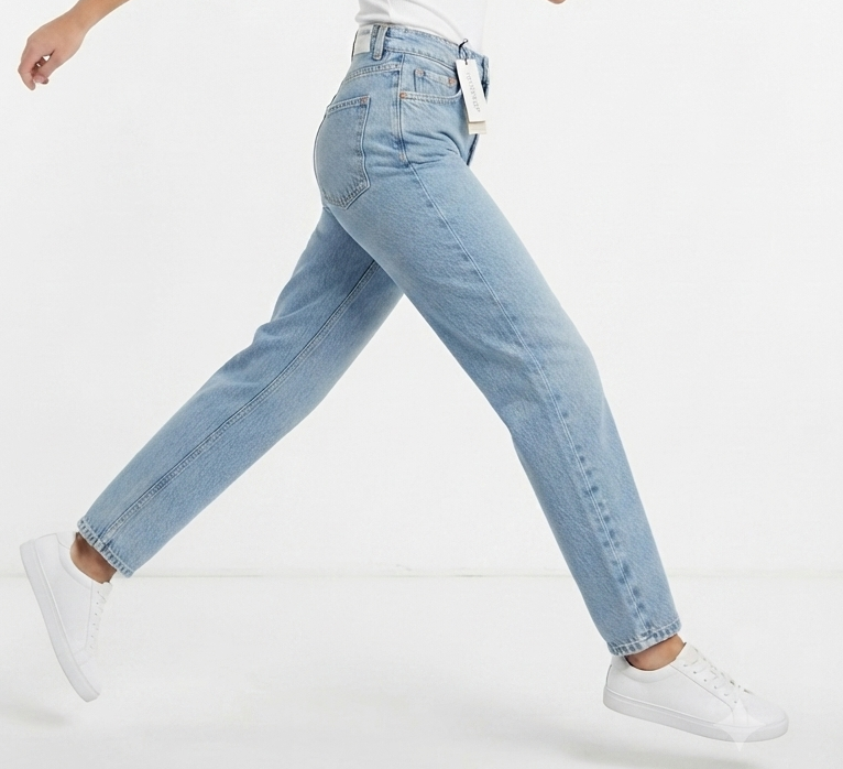 Mom Jeans TOPSHOP (M) NUEVO CON ETIQUETAS 2
