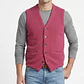 Chaleco/Gilet Clásico Unisex 100% Lana Virgen PURITAN (M) - thumbnail 3
