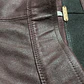 Leggings Cuero Vegano Gamuzado Burgundy FREE PEOPLE (M) SHOWROOM  - thumbnail 4