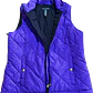 Chaleco Acolchado Broches Dorados RALPH LAUREN (M) NUEVO SIN ETIQUETAS - Miniatura 7