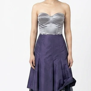 Falda Midi Gala Tafetán Satinado con Tul MEXX (M) SHOWROOM