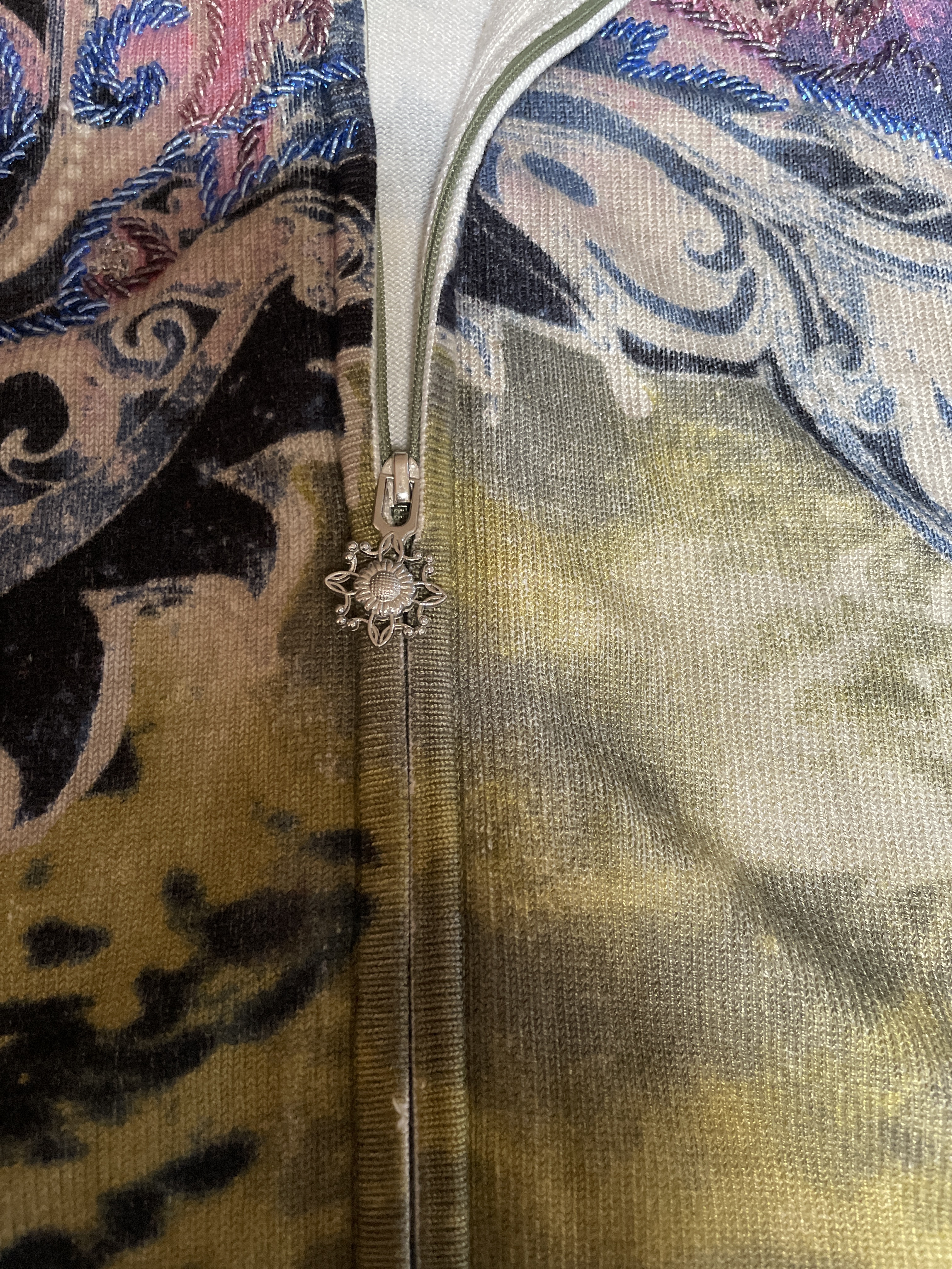 Cardigan Jacquard Diseño Pedrería MONARI GERMANY (XL-XXL) 2