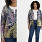 Cardigan Jacquard Diseño Pedrería MONARI GERMANY (XL-XXL) - Miniatura 1