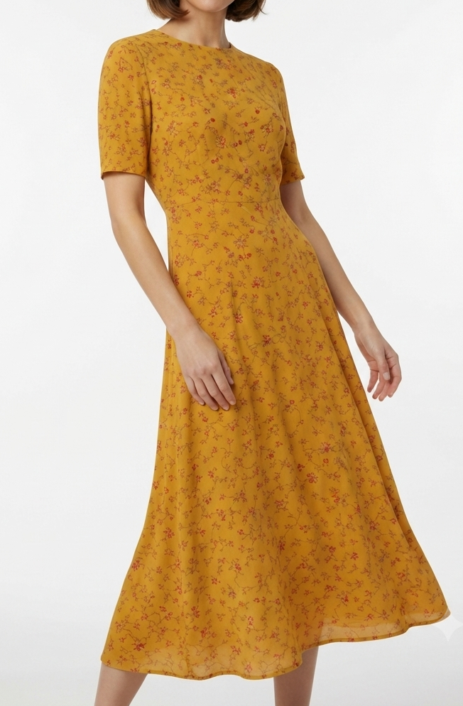 Vestido Midi Fluido ETOILE STUDIO (M) SHOWROOM 1