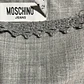 Falda Recta Paneles Encaje 43% Lana MOSCHINO (L)  - Miniatura 3