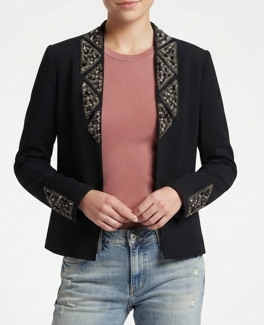 Blazer Bordado-Pedreria  H&M (S) SHOWROOM 2