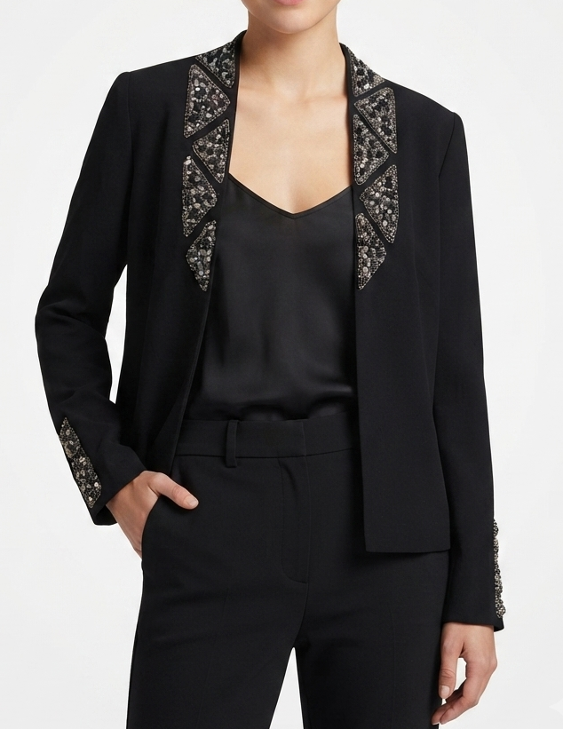 Blazer Bordado-Pedreria  H&M (S) SHOWROOM 1