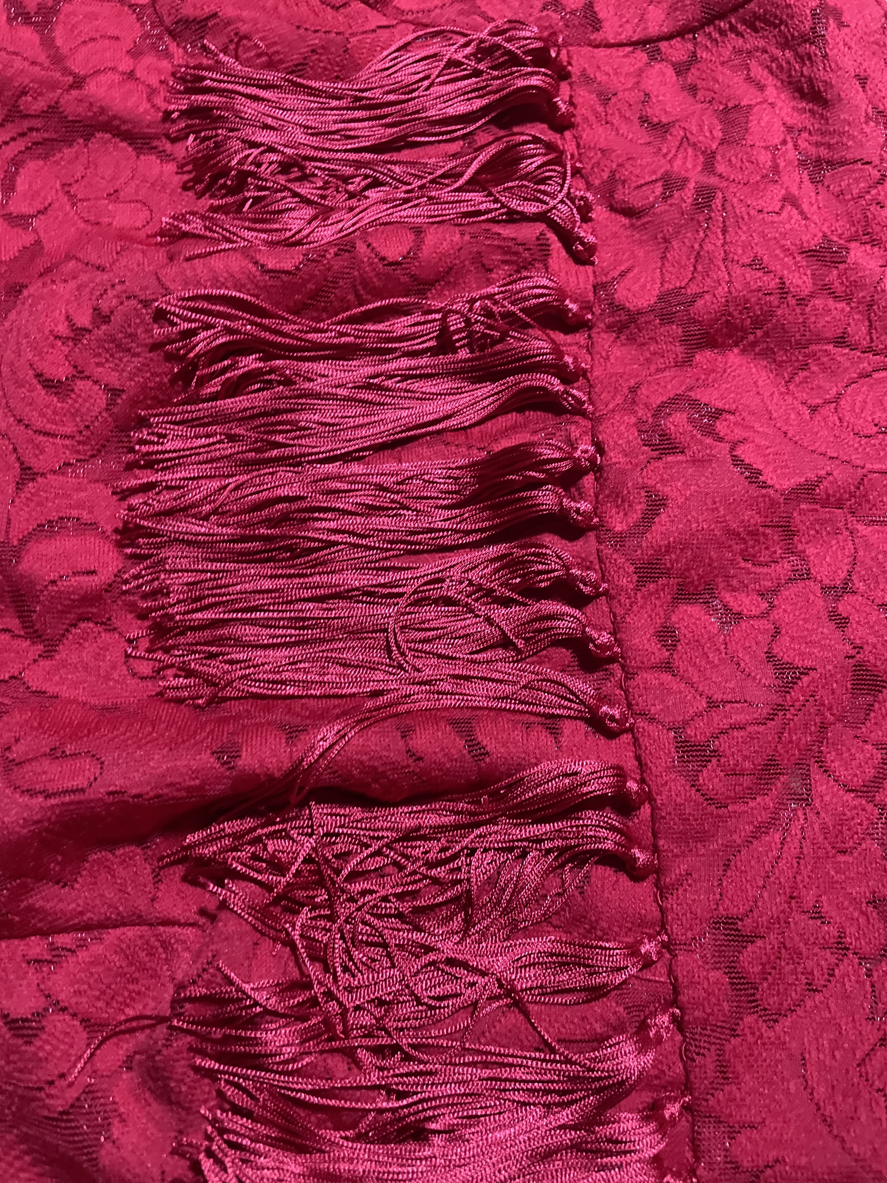 Vestido Bodycon Mini Encaje Flecos MISSGUIDED (S) NUEVO CON ETIQUETAS 2